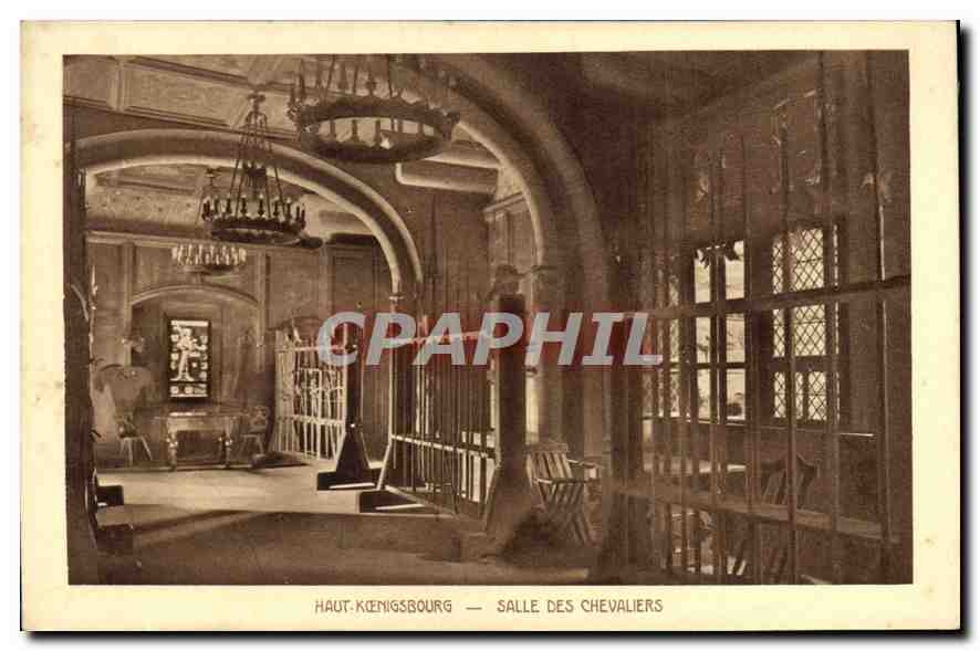Haut-Kœnigsbourg — Salle des Chevaliers — Braun & Cie, Dornach