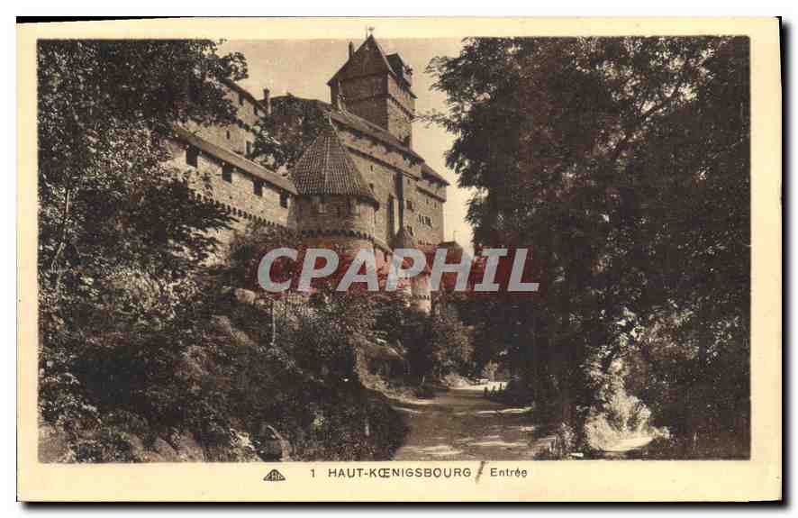 Haut-Königsbourg — Entrée — Edition spéciale du Château
