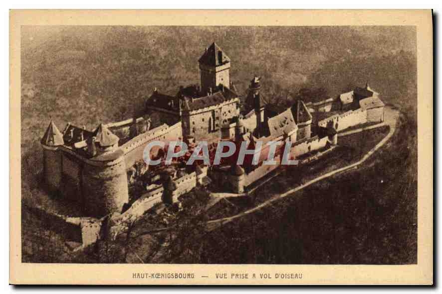 Haut-Königsbourg — Vue prise à vol d'oiseau — Édition spéciale du Château