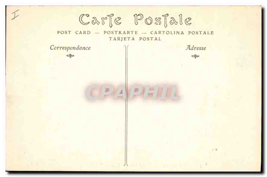 CPA Chambery Le Chateau des Ducs de Savoie  — Rückseite
