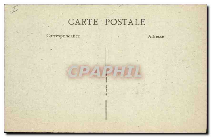 CPA La Savoie Chambery L'Entree du Chateau et Route de Lyon  — Rückseite