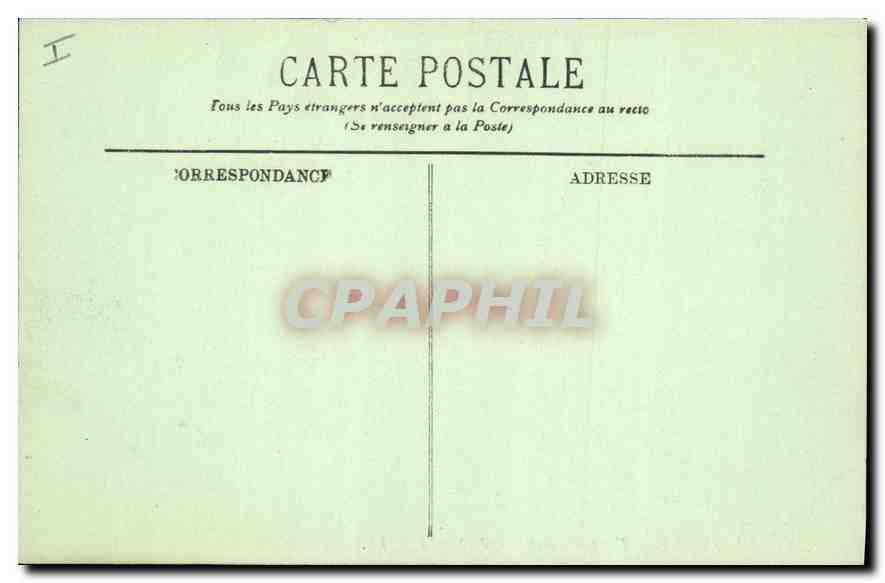 CPA Chambery Vue generale et Dent du Nivolet  — Rückseite