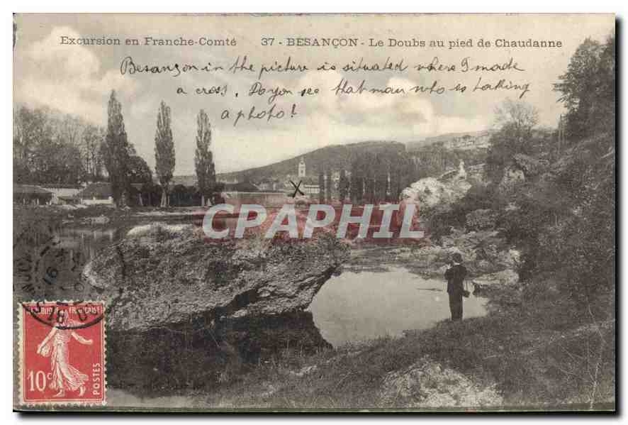 Besançon - Le Doubs au pied de Chaudanne — Excursion en Franche-Comté, n°37