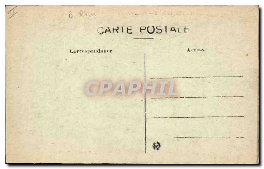 CPA Strasbourg Petite France  — Rückseite
