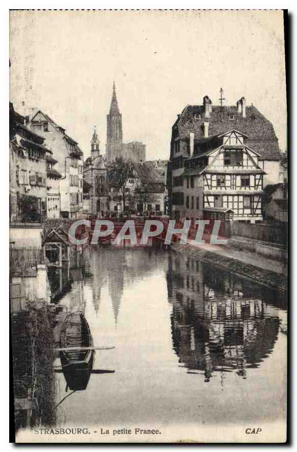 CPA Strasbourg la Petite France 