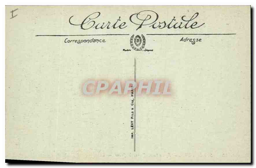 CPA Strasbourg Eglise Saint Pierre le Jeune  — Rückseite