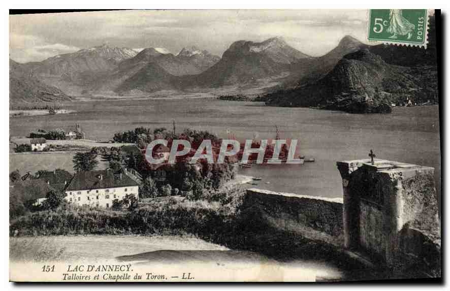 Lac d'Annecy — Tulloires et Chapelle du Toron — LL.