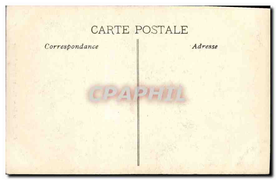 CPA Marseille Monument des Mobiles  — Verso
