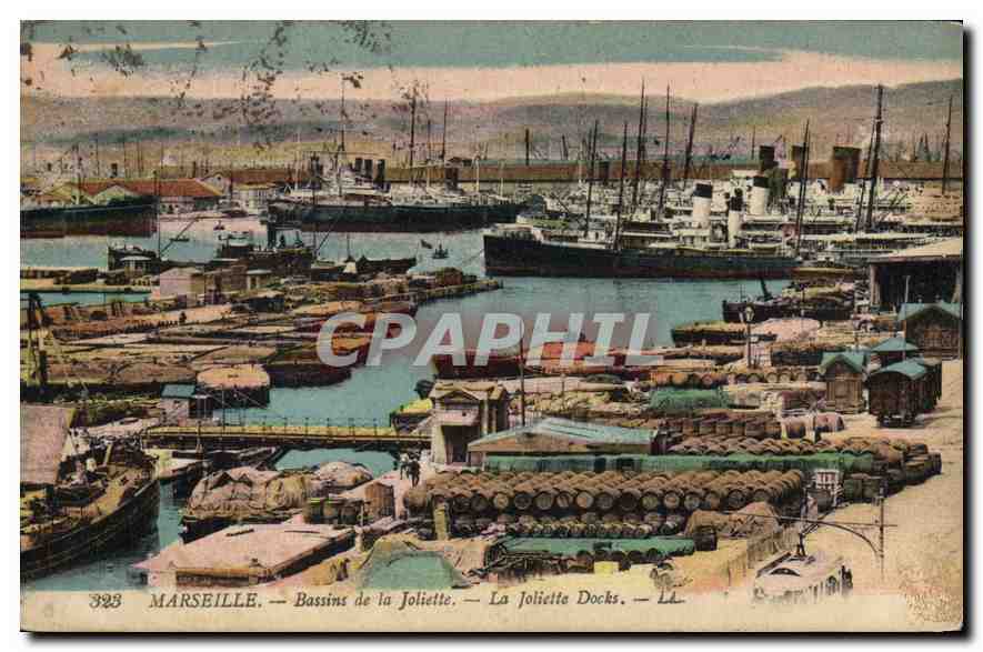 CPA Marseille Bassins de la Joliette 