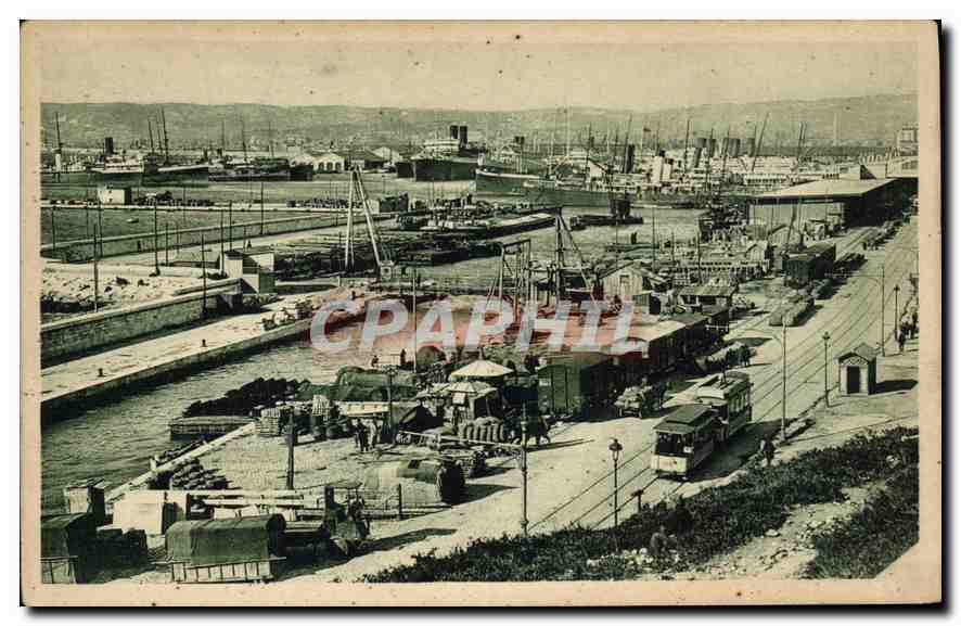 CPA Marseille le Bassin de la Joliette 