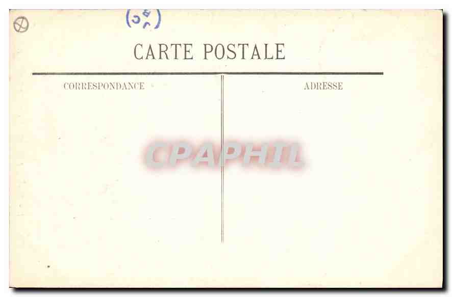 CPA Marseille Monument des Mobiles et les Reformes  — Verso