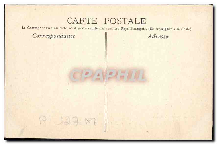 CPA Marseille l'Arc de Triomphe  — Verso