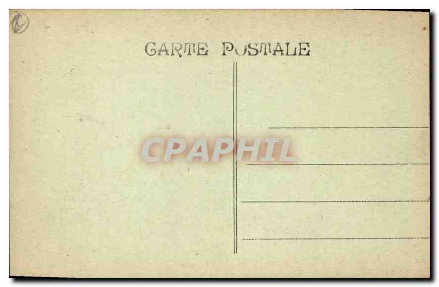 CPA Marseille N D de la Garde  — Rückseite