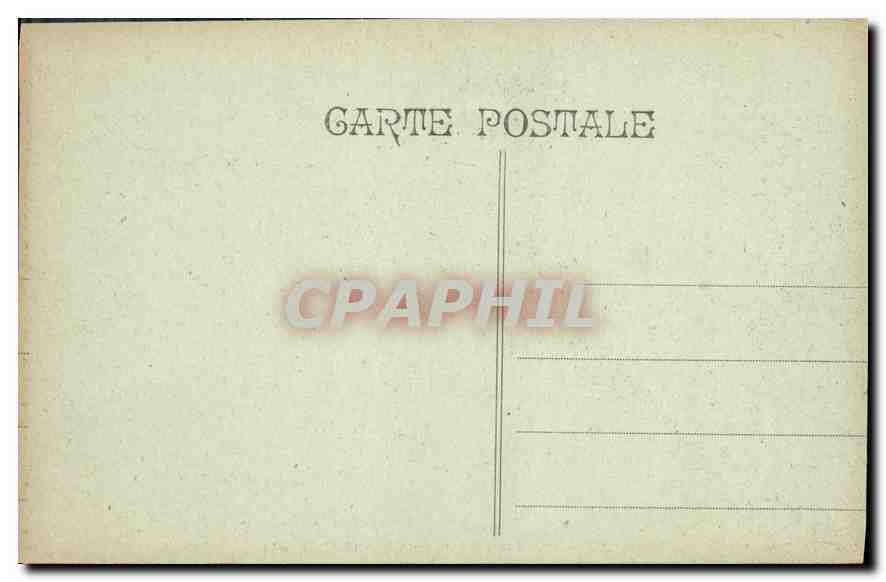CPA Marseille Fort St Jean et la Cathedrale  — Verso