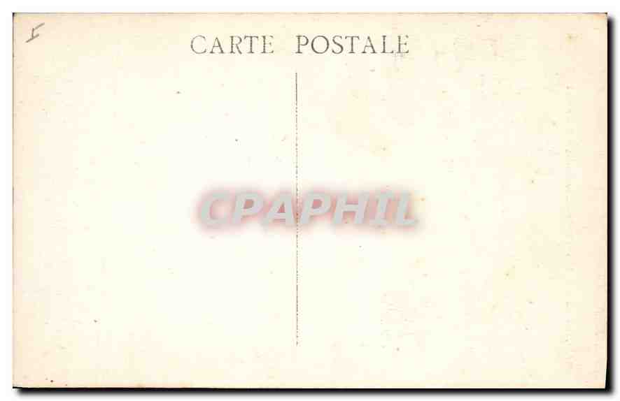CPA Marseille Monument des Poilus d'Orient  — Verso