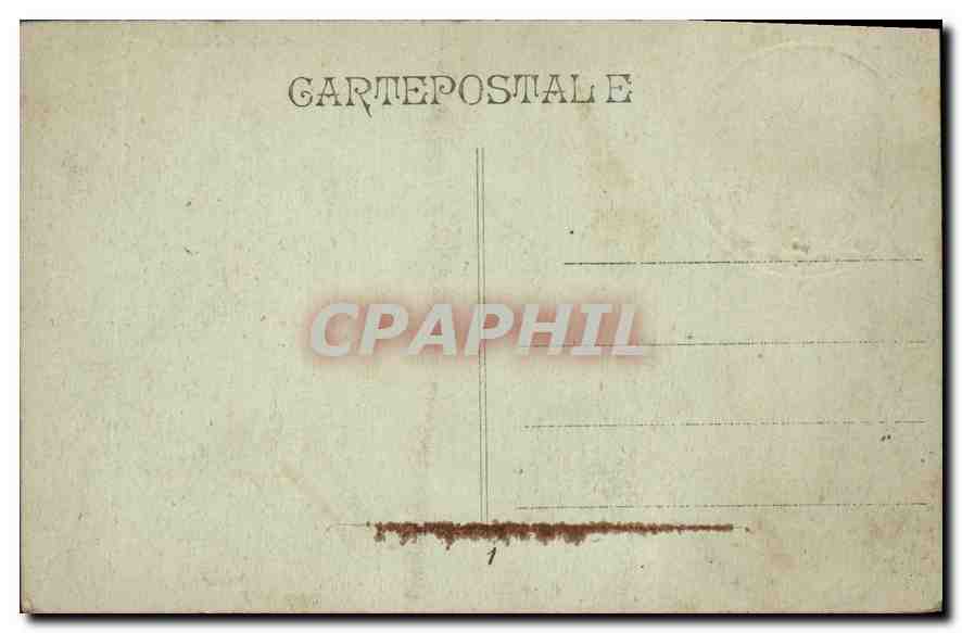 CPA Marseille la Bourse  — Verso