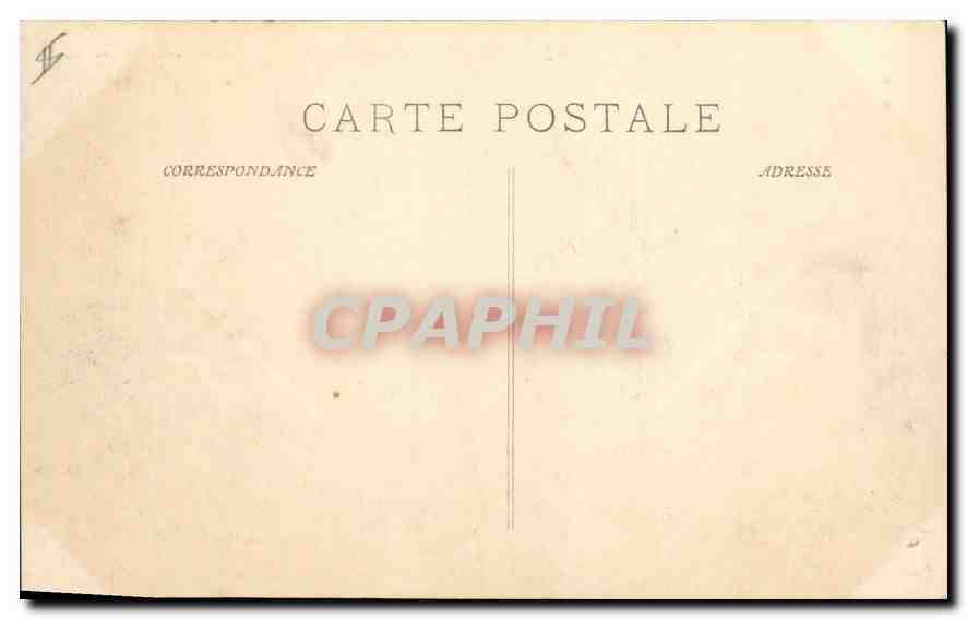 CPA Marseille vue generale et N D de la Garde  — Rückseite