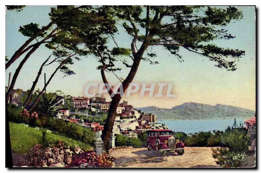 CPA Marseille Anse du Prophete Automobile