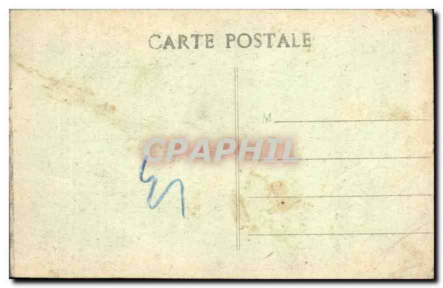 CPA Marseille Fontaine Cantini  — Verso