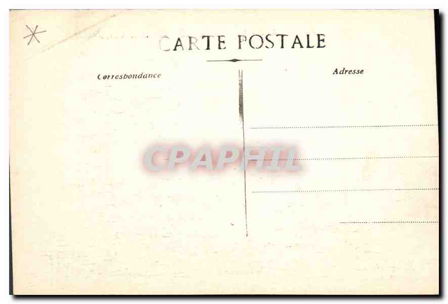 CPA Marseille vue generale de N D de la Garde  — Rückseite