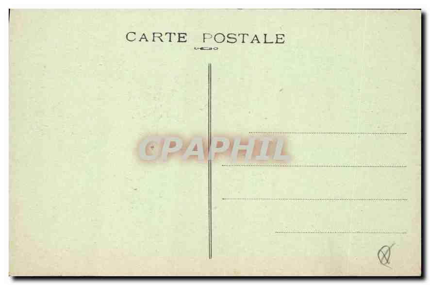 CPA Marseille les Ascenseurs de N D de la Garde  — Rückseite