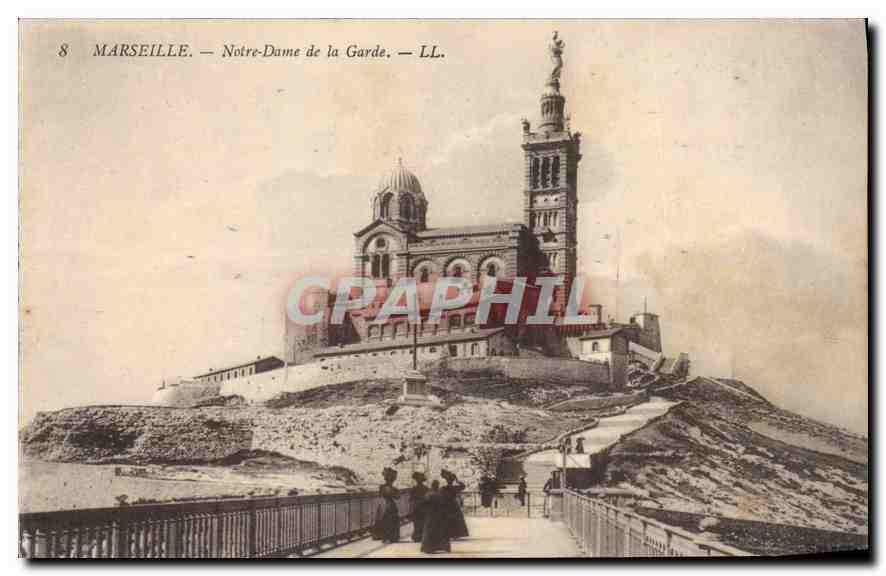 CPA Marseille Notre Dame de la Garde 