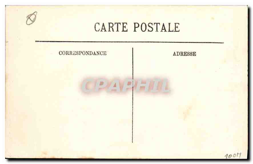 CPA Marseille Notre Dame de la Garde  — Rückseite