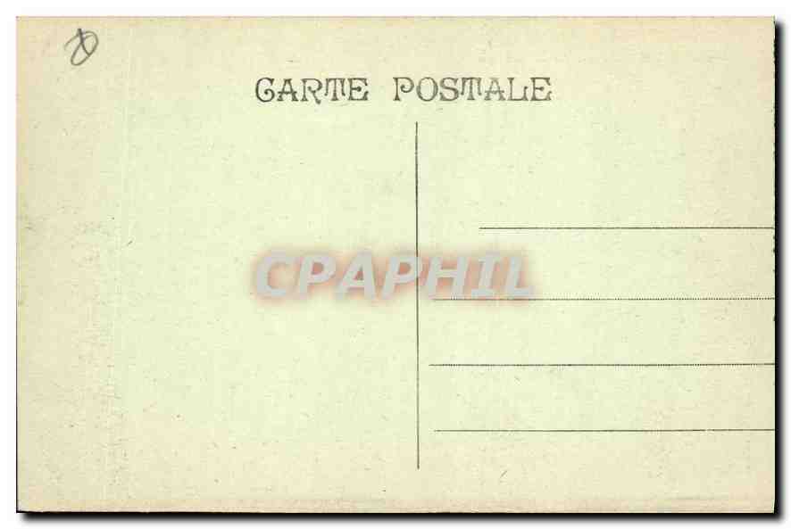 CPA Marseille N D de la Garde  — Rückseite