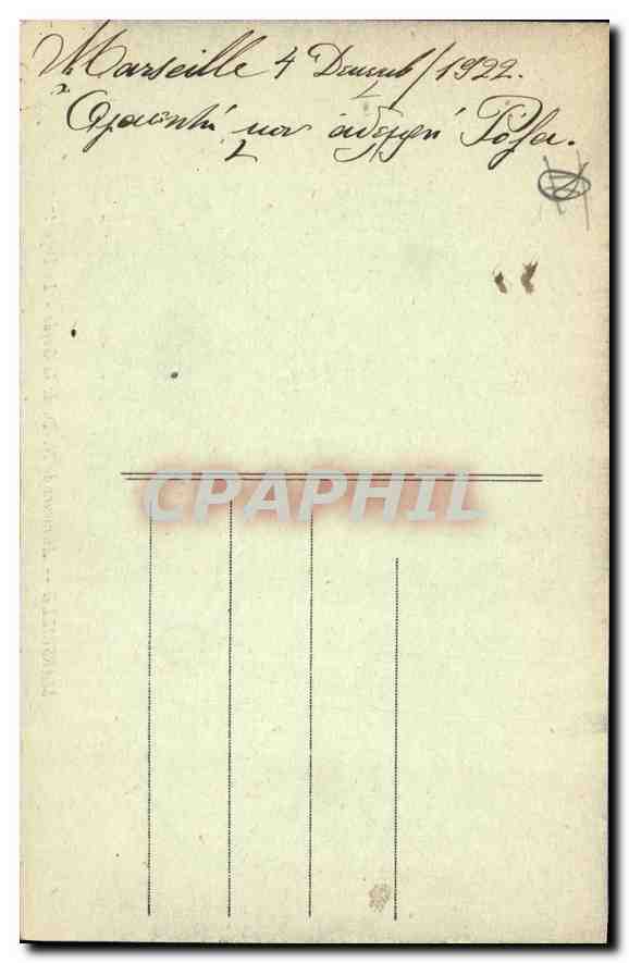Marsiglia -- Ascensori di Nostra Signora della Guardia -- La Partenza — Verso