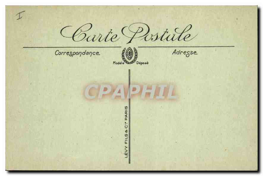 CPA Marseille vue generale  — Verso