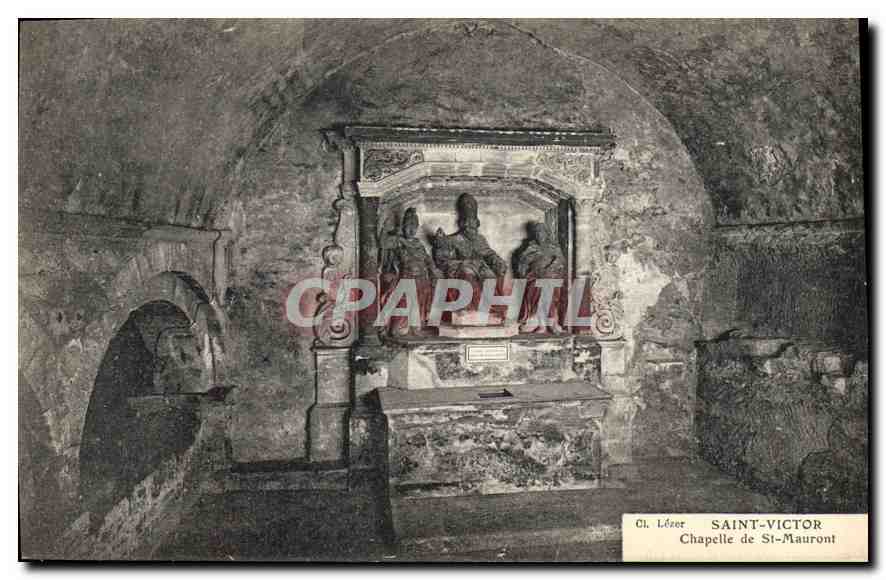 CPA Saint Victor chapelle de St Mauront 