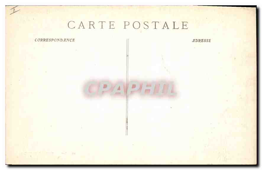 CPA Saint Victor chapelle de St Mauront  — Verso