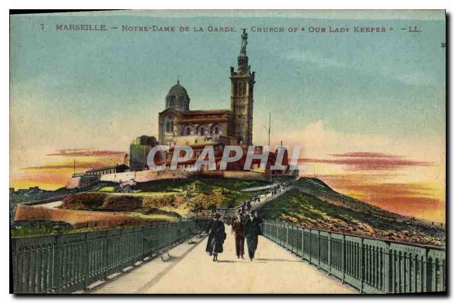 CPA Marseille Notre Dame de la Garde 