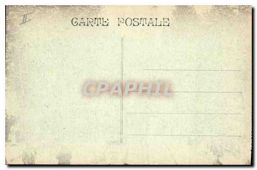 CPA Marseille Port de la Joliette  — Rückseite
