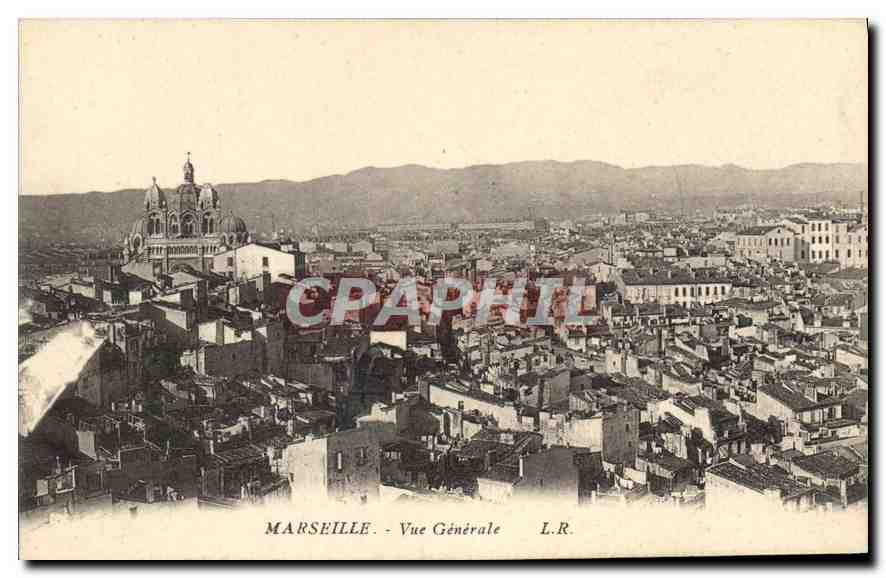 CPA Marseille vue generale 
