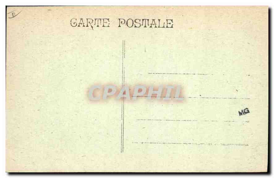 CPA Marseille vue prise du Haut de Notre Dame de la Garde  — Rückseite