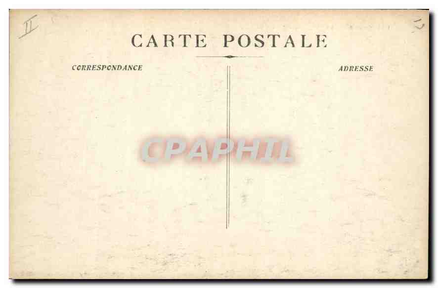 CPA Marseille Quai de la Joliette  — Rückseite