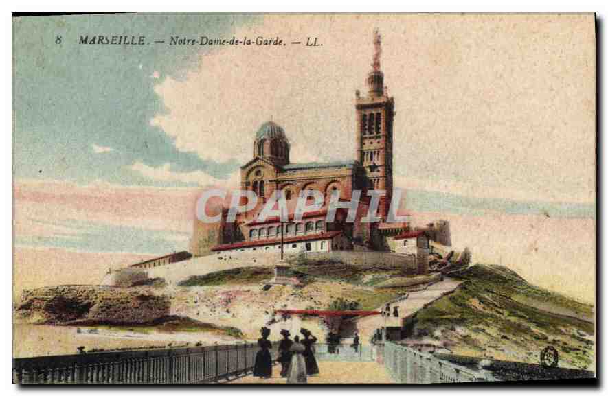 CPA Marseille Notre Dame de la Garde 