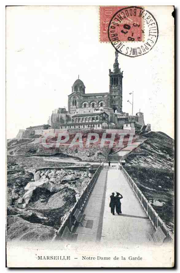 CPA Marseille Notre Dame de la Garde 