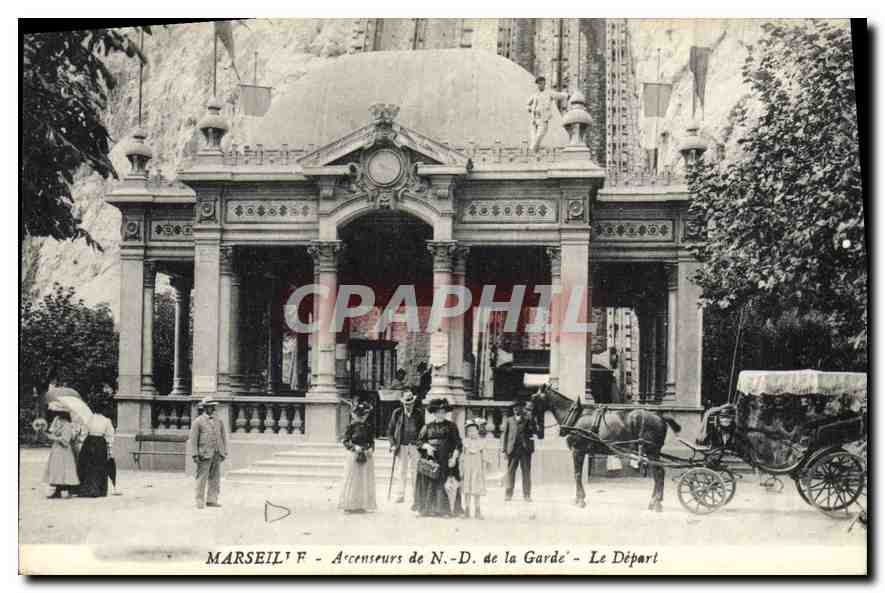Marsella - Ascensores de N.-D. de la Garde - El Partido