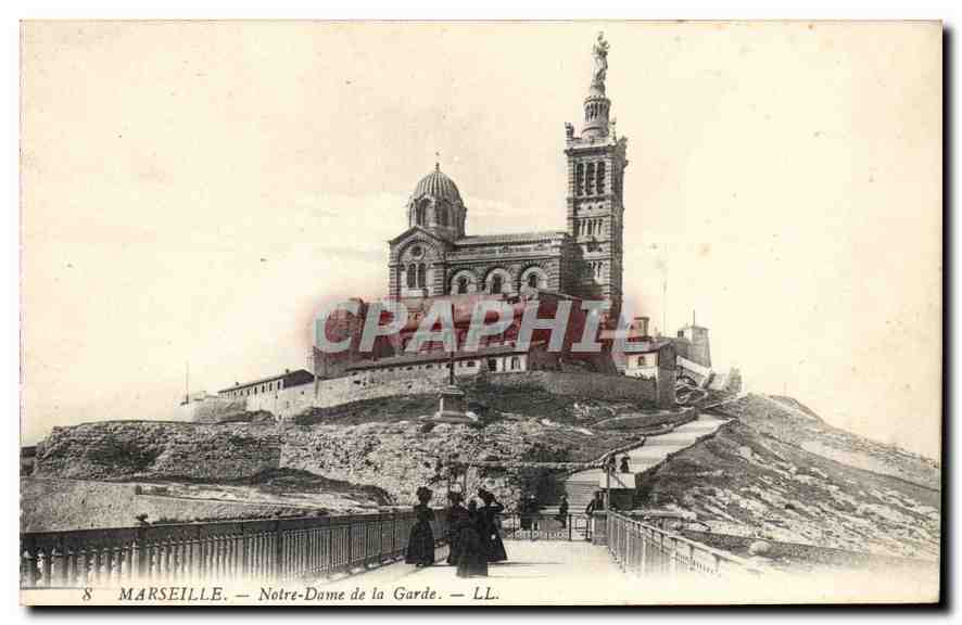 CPA Marseille Notre Dame de la Garde 