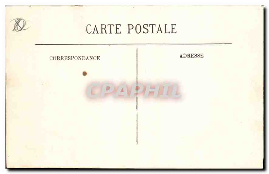 CPA Marseille Notre Dame de la Garde  — Rückseite