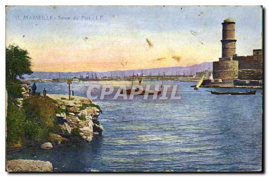 CPA Marseille Sorne du Port 