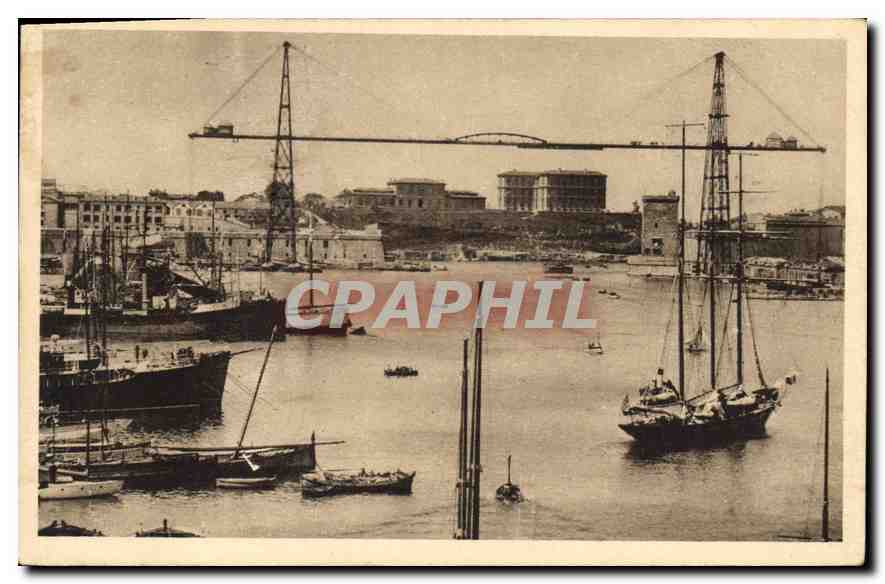 CPA Marseille le pont Transbordeur 