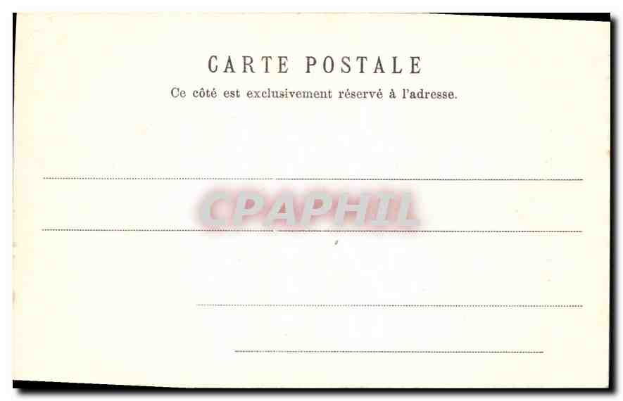 CPA Marseille Ascenseurs de Notre Dame de la Garde  — Rückseite