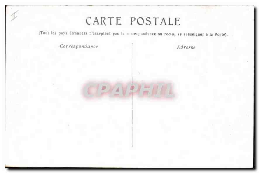 CPA Marseille Panorama Frioul chateau d'If Endoume  — Verso