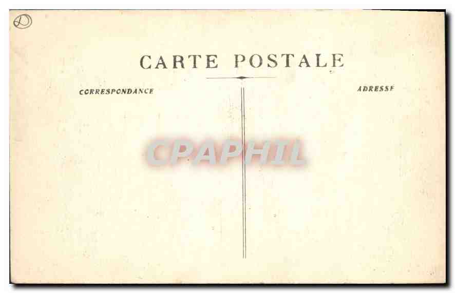 CPA Marseille Perspective des Allees de Meilhan et des Capucines  — Verso