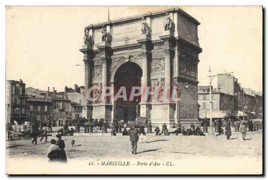 CPA Marseille Port d'Aix 