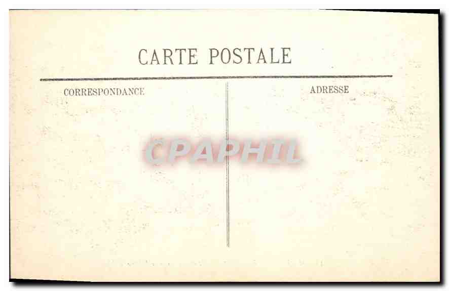 CPA Marseille Fort St Jean et la Cathedrale  — Verso