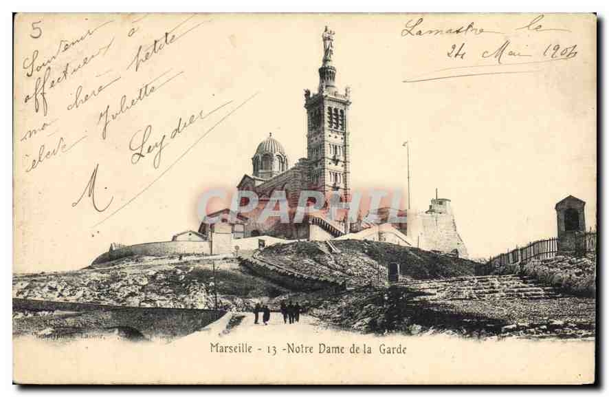 CPA Marseille Notre Dame de la Garde 